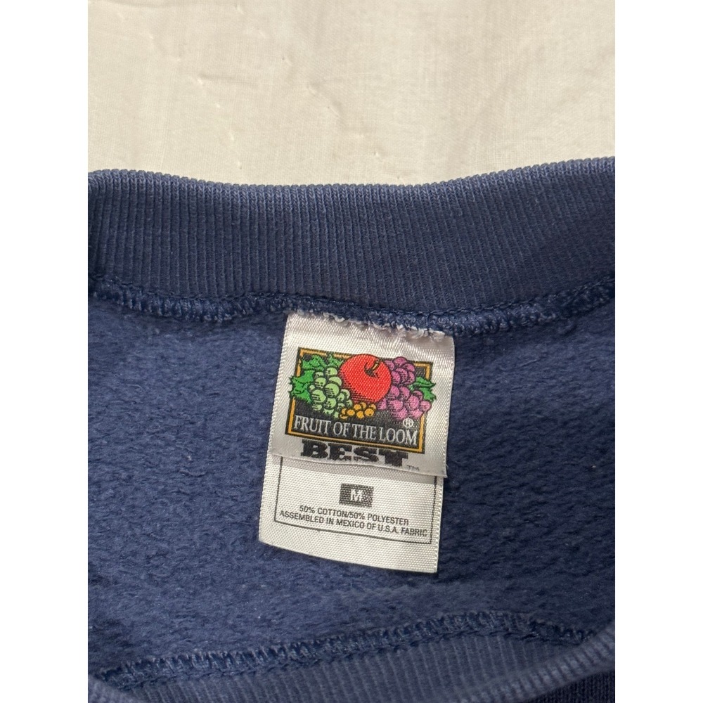 Fruit of the Loom Colorado Glen Echo Graphic Sweatshirt Blue Mens Medium - Picture 4 of 7